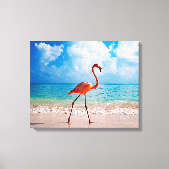 Leinwand Art-Flamingo (Vorderseite)