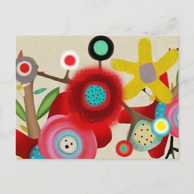 Leinwand Art Postkarte (Vorderseite)