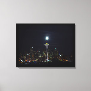 Leinwand Art-Seattle Skyline