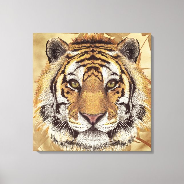 Leinwand Art-Tiger (Vorderseite)
