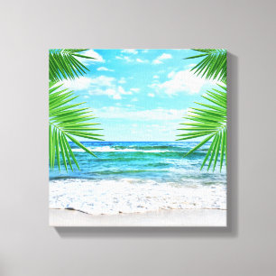 Leinwand Art-Tropical Beach