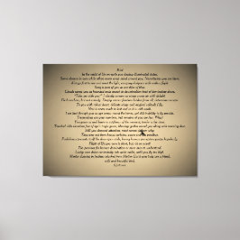 LEINWAND ART UND DESIGN STIL