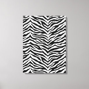 Leinwand Art-Zebra Print