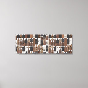 Leinwand aus Holz