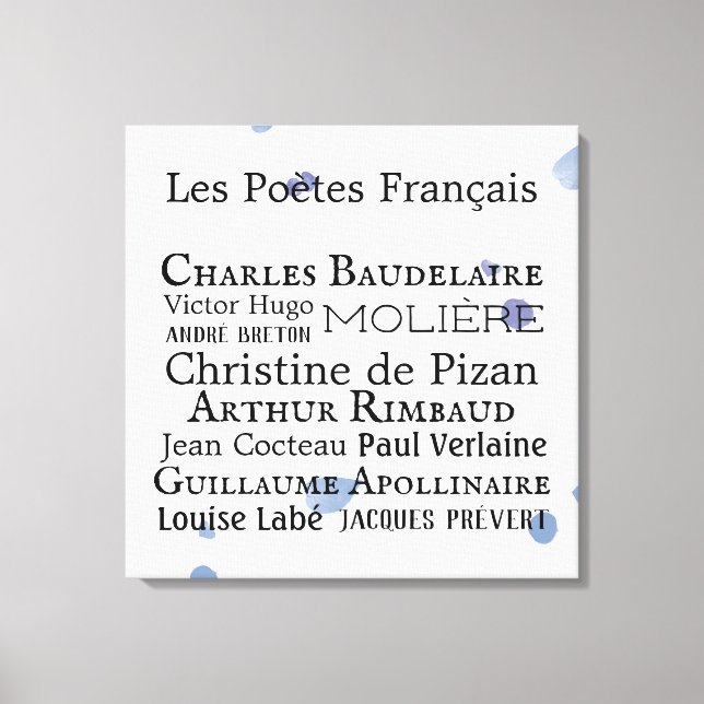 Leinwand aus Imitaten (Vorderseite)