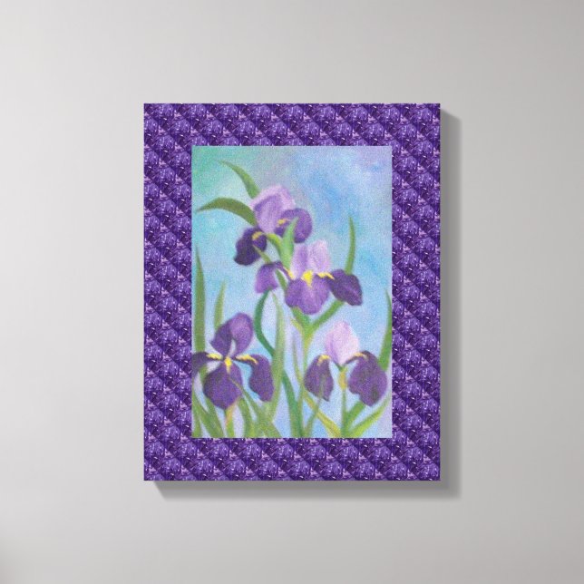 Leinwand aus Iris (Vorderseite)