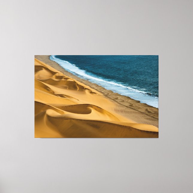 Leinwand aus Ozean und Strand (Vorderseite)