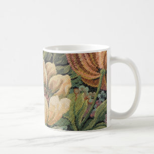 Leinwand-Blumen-Tasse 002 Tasse