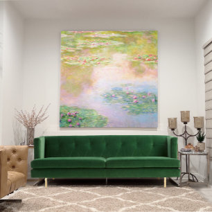 LEINWAND Claude Monet (40"x40") Nymphéas
