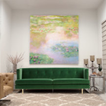 LEINWAND | Claude Monet (40"x40") Nymphéas