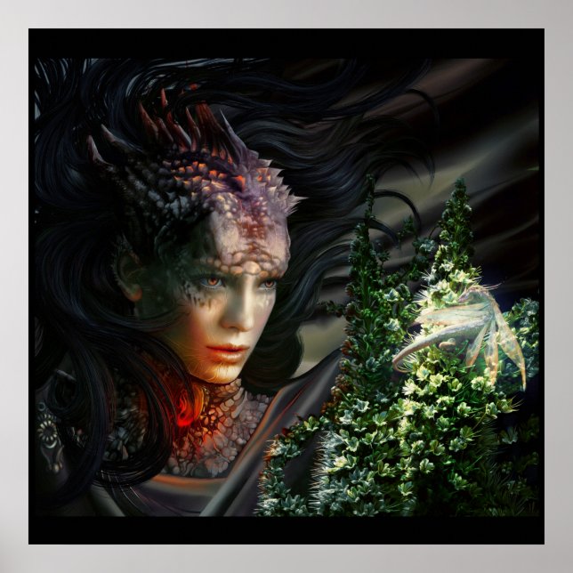 Leinwand der Drachen Poster (Vorne)