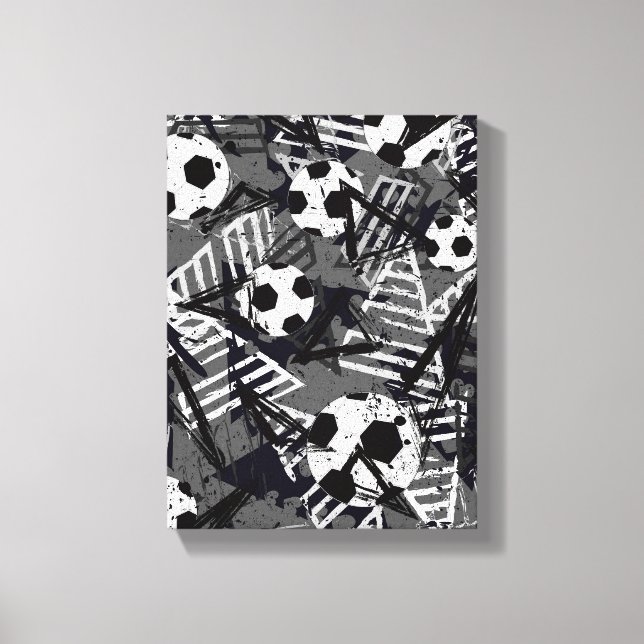 Leinwand der Fußball-Wände Kunst (Vorderseite)