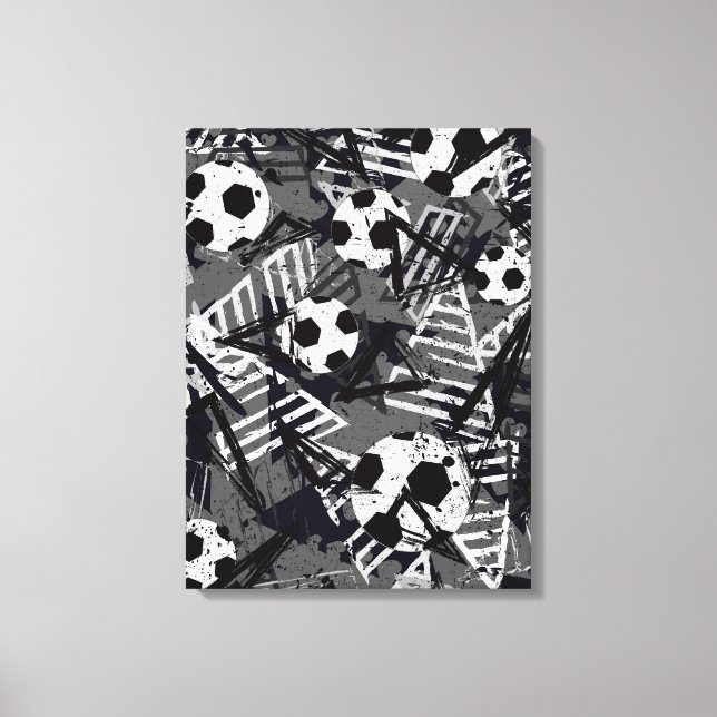 Leinwand der Fußball-Wände Kunst (Vorderseite)