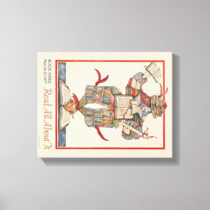 Leinwand der Kinderbuchwoche 1977