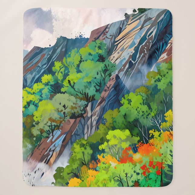 Leinwand der Natur Sherpadecke (Vorderseite)