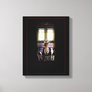 Leinwand der neoklassischen Marmorskulptur