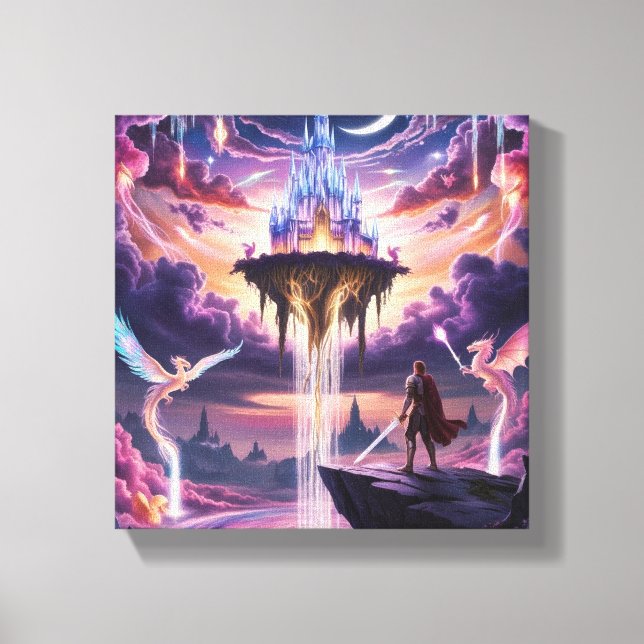 Leinwand des Celestial Kingdom Art - Mythical (Vorderseite)