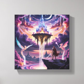 Leinwand des Celestial Kingdom Art - Mythische Flo
