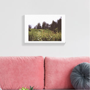 Leinwand des Hochgebirges