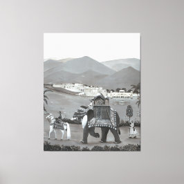 Leinwand des indischen Kulturerbes