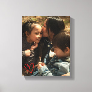 Leinwand des personalisierten Muttertags
