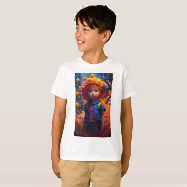 Leinwand des T-Shirts der Schöpfung (Vorne ganz)