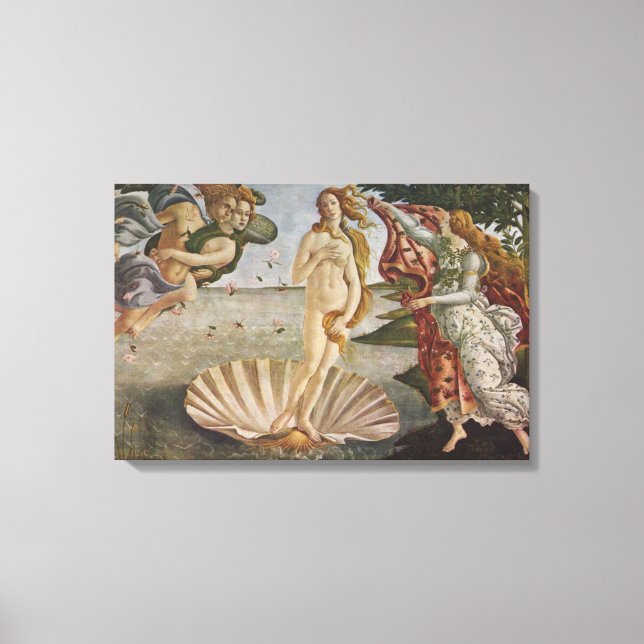 Leinwand Die Geburt von Venus Sandro Botticelli (Vorderseite)
