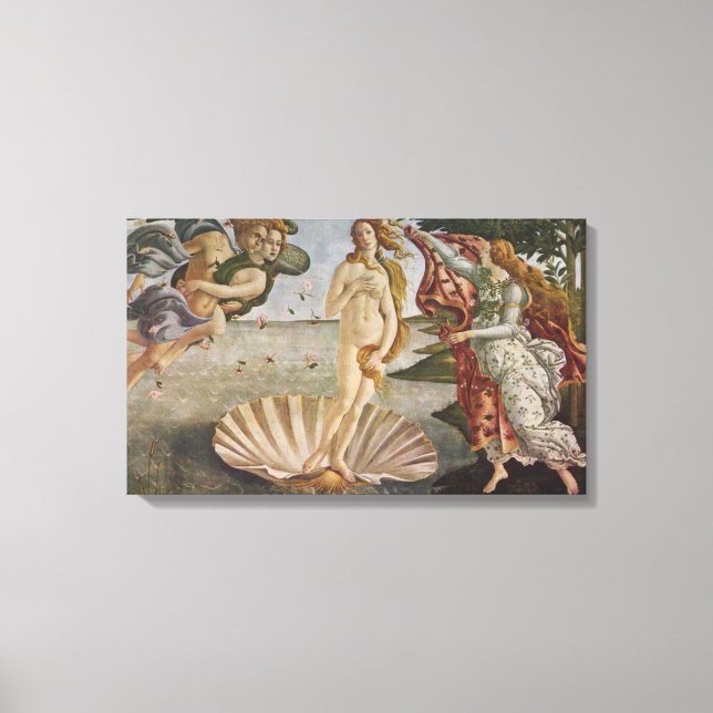 Leinwand Die Geburt von Venus Sandro Botticelli (Vorderseite)