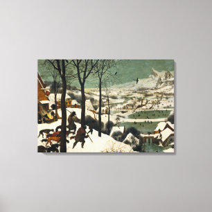 Leinwand Die Jäger im Schnee Pieter Bruegel