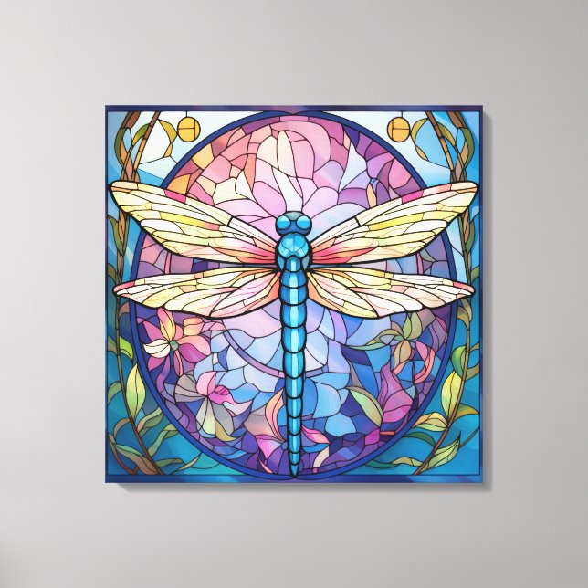 Leinwand Dragonfly Art (Vorderseite)