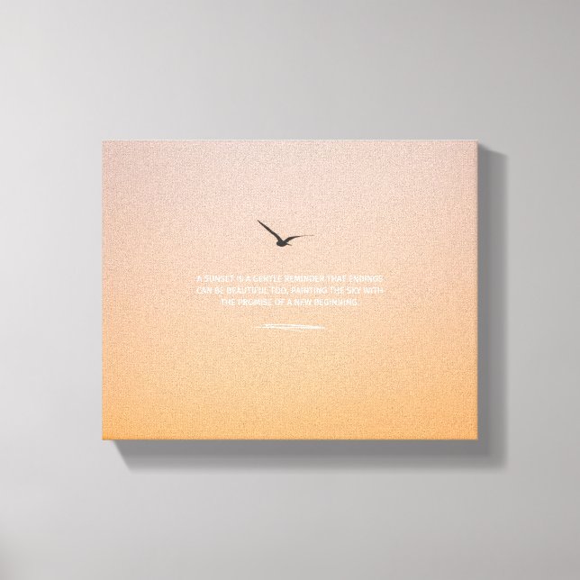 Leinwand drucken. (Vorderseite)