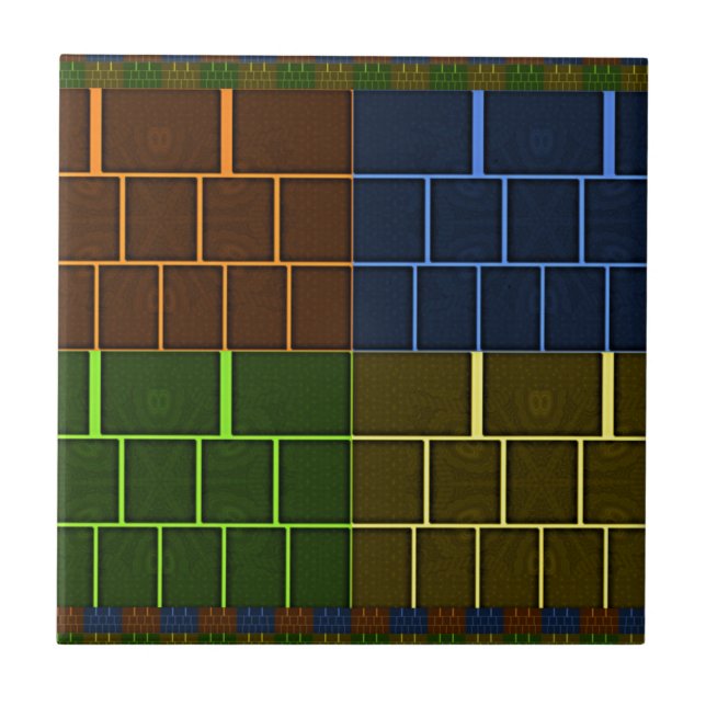 Leinwand Fliese (Vorderseite)