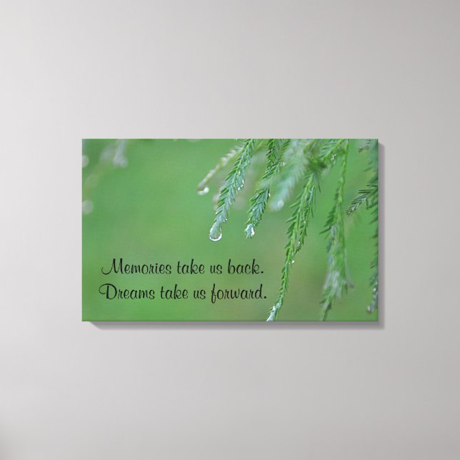 Leinwand für Erinnerungen und Träume (Vorderseite)