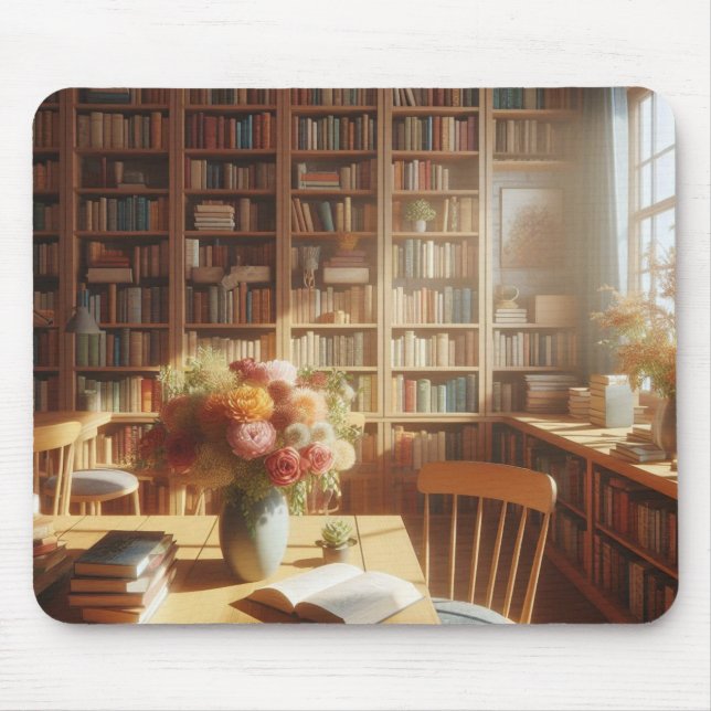 Leinwand für Ihre Klicks: Maus-Foto-Papa Mousepad (Vorne)