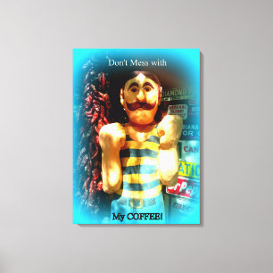 Leinwand für Kaffeeliebhaber