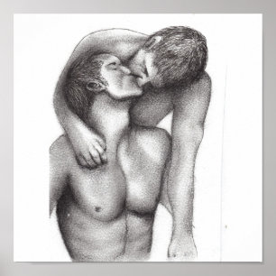 Leinwand für Männer Poster