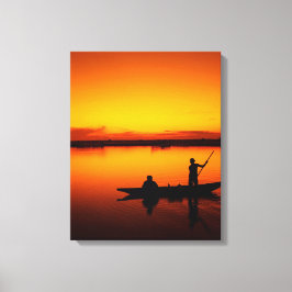 Leinwand für Sonnenuntergang