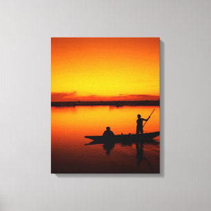 Leinwand für Sonnenuntergang