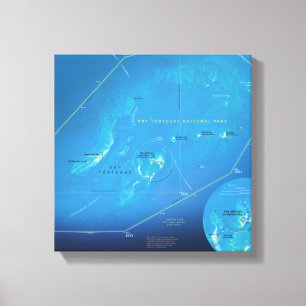 Leinwand für trockene Tortugas