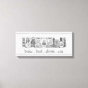 Leinwand für Vintage Dry Goods