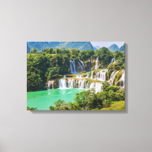 Leinwand für Wasserfälle