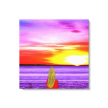 Leinwand - genau hier Gewartet für Sie