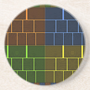 Leinwand Getränkeuntersetzer