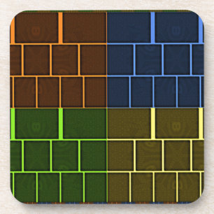 Leinwand Getränkeuntersetzer