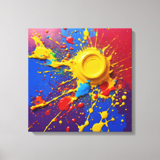 Leinwand Graffiti Burst - Abstrakte Kunstdruckerei