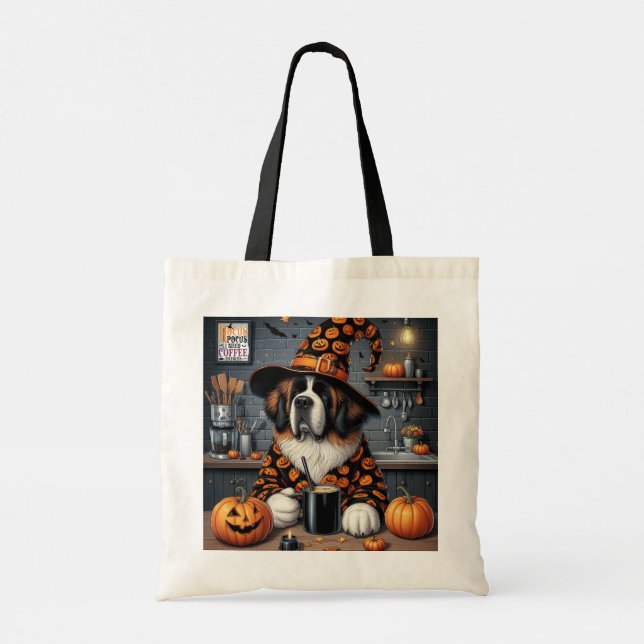 Leinwand Halloween Tasche (Rückseite)