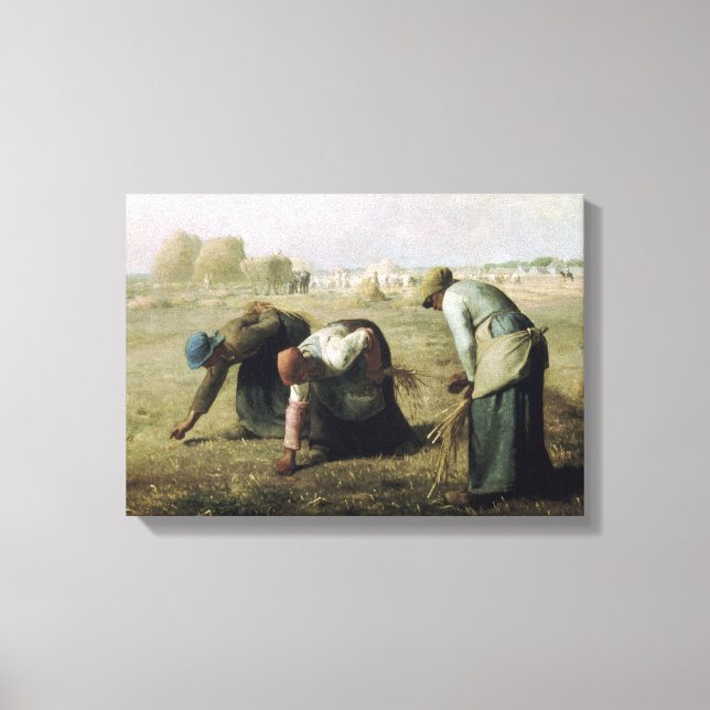 Leinwand Jean-François Millet - Gleaners 18 (Vorderseite)