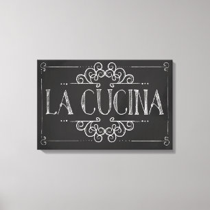 Leinwand "La Cucina"