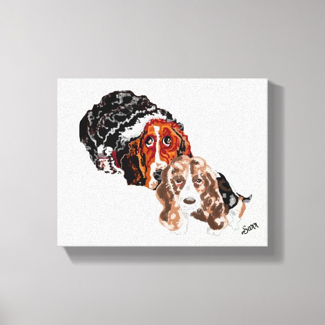 Leinwand: Lazy Day Leinwanddruck (Vorderseite)