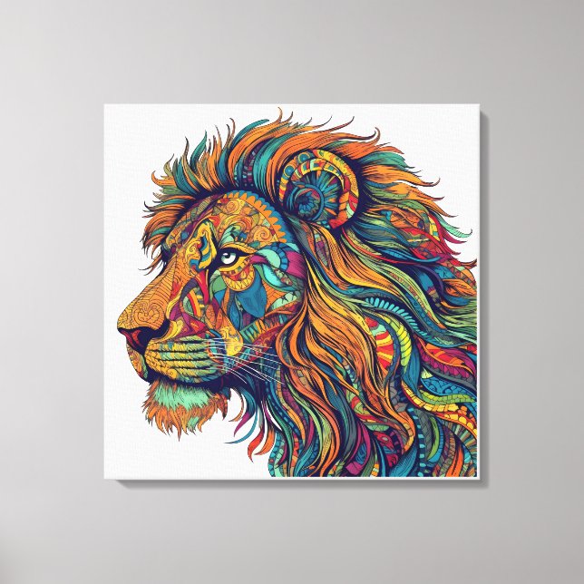 Leinwand Lion (Vorderseite)